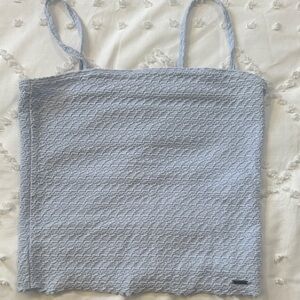Hollister Light Blue Textured Camisole